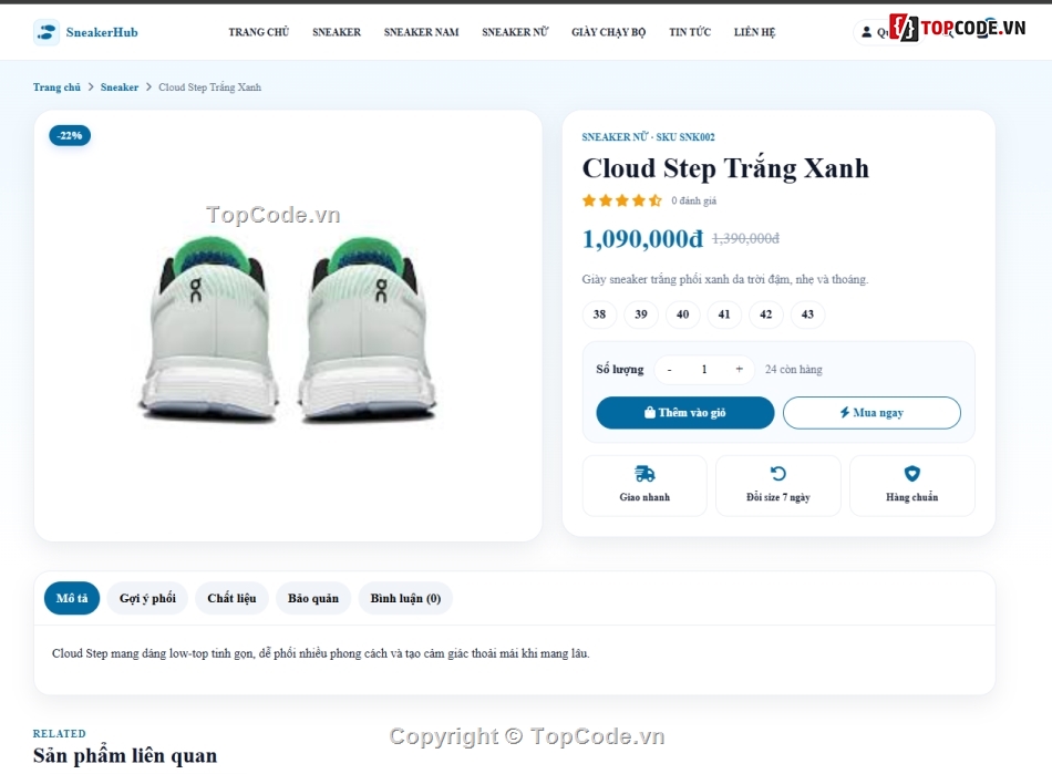 Web bán giày  MVC,bán giày,shop giày